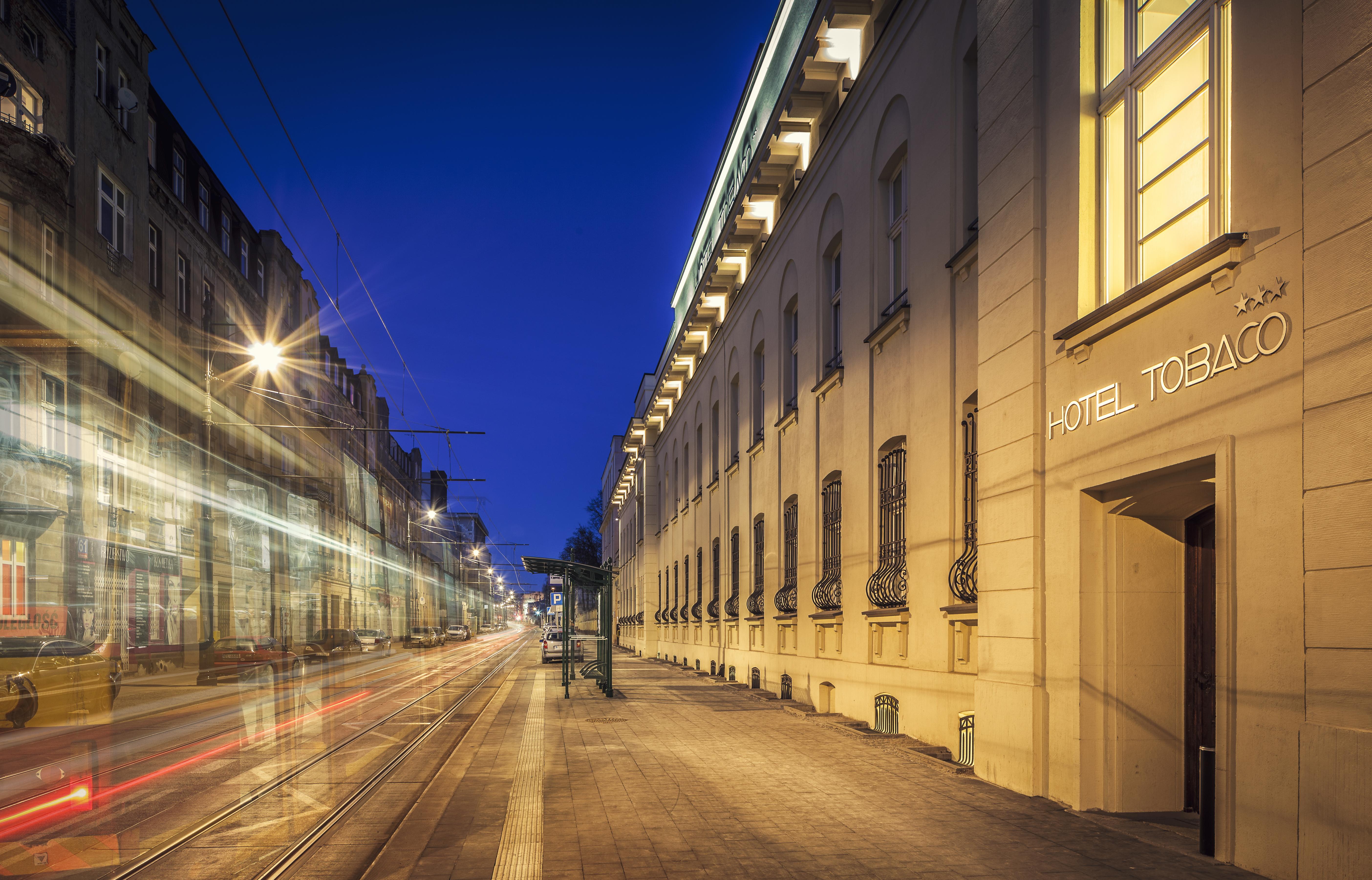 Arche Hotel Tobaco Lodz Buitenkant foto